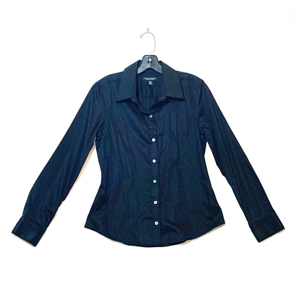 Banana Republic button-up shirt, black